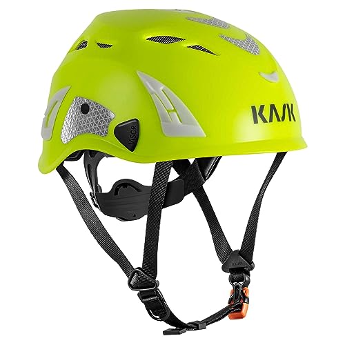 KASK Schutzhelm Superplasma HI VIZ - Arbeitsschutzhelm, Drehrad, Reflexstreifen, EN 397, Farbe:gelb KASK Schutzhelm Superplasma HI VIZ - Arbeitsschutzhelm, Drehrad, Reflexstreifen, EN 397, Farbe:gelb von Kask
