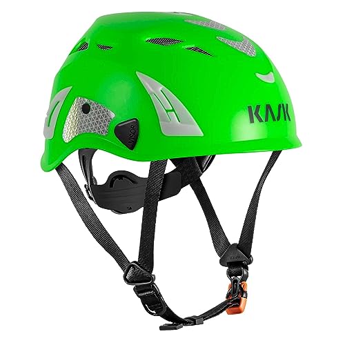 KASK Schutzhelm Superplasma HI VIZ - Arbeitsschutzhelm, Drehrad, Reflexstreifen, EN 397, Farbe:hellgrün KASK Schutzhelm Superplasma HI VIZ - Arbeitsschutzhelm, Drehrad, Reflexstreifen, EN 397, Farbe:hellgrün von Kask