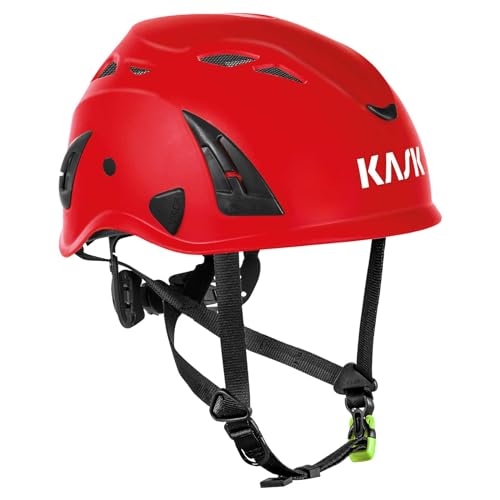 KASK Schutzhelm Superplasma PL 2.0 - Kletterhelm, Bergsteigerhelm nach EN 12492 - Gr. 51-62 cm universal einstellbar, Farbe:rot von Kask