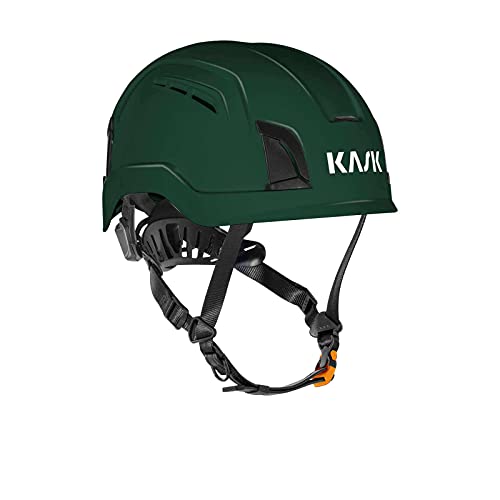 KASK Schutzhelm Zenith X Air, Bauhelm, Kletterhelm, Arbeitshelm, Drehrad Gr. 52-63 cm, Belüftungsystem, Farbe:dunkelgrün von Kask