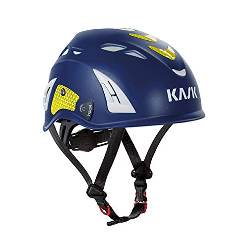 Kask Industriehelm "Plasma HI VIZ" Umfang 51-63 cm in blau/gelb Plasma HI VIZ, blau/gelb, M, WHE00009-251 von Kask