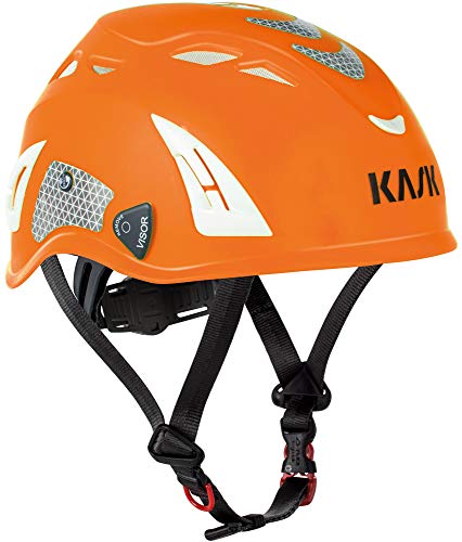 Kask Industriehelm "Plasma HI VIZ" Umfang 51-63 cm in neonorange Plasma HI VIZ, neonorange, M, WHE00009-222 von Kask