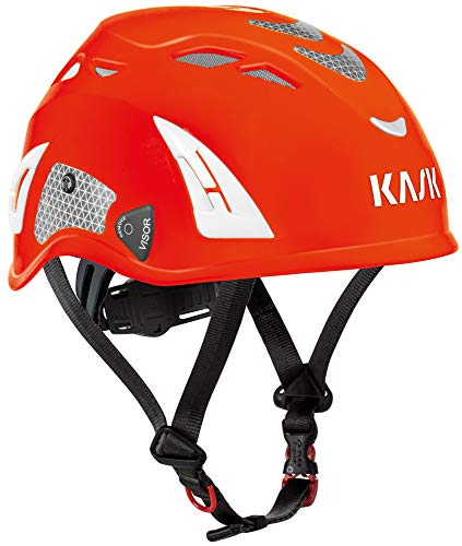 Kask Industriehelm "Plasma HI VIZ" Umfang 51-63 cm in neonrot Plasma HI VIZ, neonrot, M, WHE00009-223 von Kask