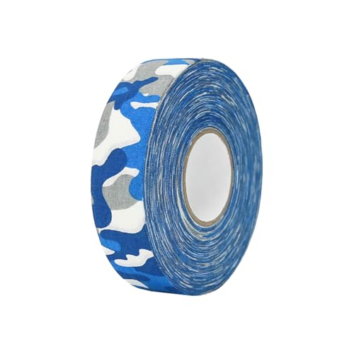 Eishockey Schläger Tape, Rutschfestes Hockey Schläger Band Rolle, 2.5cm*25m Selbstklebendes Sport Griffband, Hockey Schlägerband für Tennis Badmintongriff Golfschläger Tennisschläger (Camouflage) Eishockey Schläger Tape, Rutschfestes Hockey Schläger Band Rolle, 2.5cm*25m Selbstklebendes Sport Griffband, Hockey Schlägerband für Tennis Badmintongriff Golfschläger Tennisschläger (Camouflage) von Kaslaider
