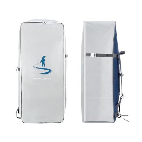 Kavolet 105L Paddleboard Rucksack, Reiserucksack für Surfbrett, Wasserdicht Große Kapazität Tragbare Oxford Tuch SUP Surfbrett Tasche Tragetasche Schulterrucksack für SUP/Surfboard/Wassersport von Kavolet