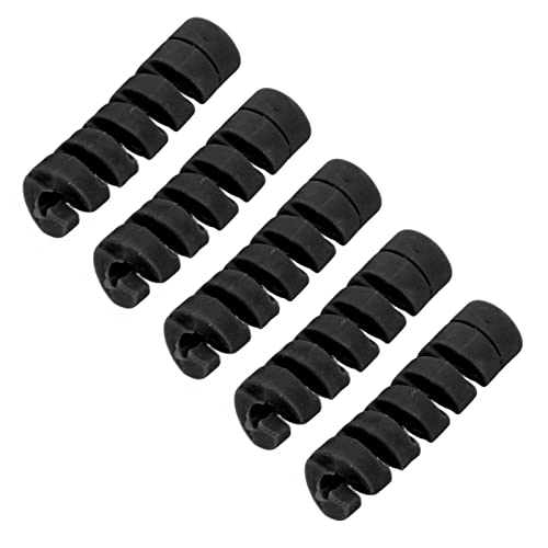 Kavolet Gummi-Fahrradbremsenkabelhülle, Schaltkabel-Kabelhäuserschutzschutz und 5-pc-Spiralleitungsrohrabdeckung für 4-5 Mm Kabel, Dekoratives Schaltgetriebe mit Drahtdurchmesser von Kavolet Gummi-Fahrradbremsenkabelhülle, Schaltkabel-Kabelhäuserschutzschutz und 5-pc-Spiralleitungsrohrabdeckung für 4-5 Mm Kabel, Dekoratives Schaltgetriebe mit Drahtdurchmesser von von Kavolet
