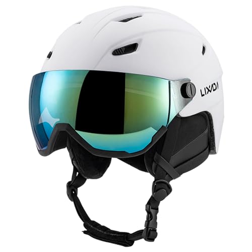 Kavolet Integrierter Skihelm für Herren und Damen, Snowboardhelm mit Abnehmbarer Visierbrille, Belüftungsöffnungen, Strapazierfähig, Warm & Atmungsaktiv, Ski Helmet für Herren Damen Kavolet Integrierter Skihelm für Herren und Damen, Snowboardhelm mit Abnehmbarer Visierbrille, Belüftungsöffnungen, Strapazierfähig, Warm & Atmungsaktiv, Ski Helmet für Herren Damen von Kavolet