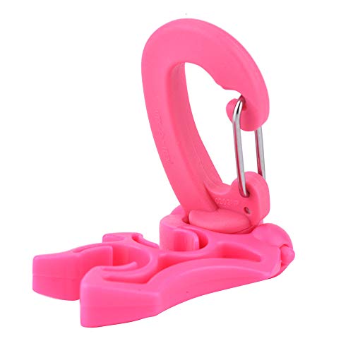 Kavolet Scuba Diving DOPPELSCHLAUCHHALTER BCD Regulator Clip SCHNORCHELHAKEN FÜR TAUCHEN (Rosa) von Kavolet