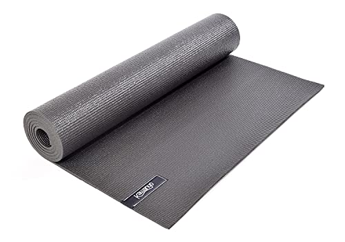 KAWANYO Yogamatte anthrazit 173x61x0.6 cm Matte Yoga Noppenstruktur rutschfest KAWANYO Yogamatte anthrazit 173x61x0.6 cm Matte Yoga Noppenstruktur rutschfest von Kawanyo