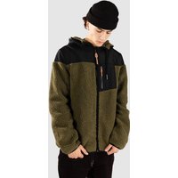 Kazane Noah Sweatjacke caviar burnt olive Kazane Noah Sweatjacke caviar burnt olive von Kazane