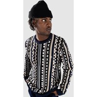 Kazane Pulli Strickpullover black iris stripe Kazane Pulli Strickpullover black iris stripe von Kazane