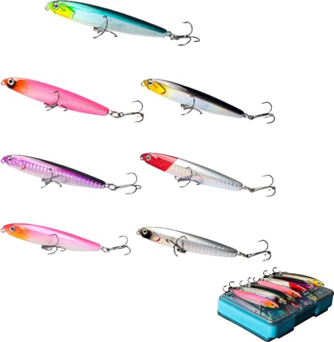 Crankbaits für Bar, Crankbaits – Angelköder Bass Crankbait, Angelköder für Süß- und Salzwasser, realistischer Barschangelköder mit langsamem Schiff von Kbnuetyg