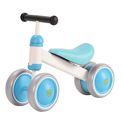 Laufräder, Kinder Laufrad, Lernlaufrad, Kinderlaufrad, Balance Lauflernrad, Fahrrad ohne Pedale, Kleinkind-Dreirad für 10-24 Monate Baby (blau) von Kedia