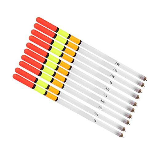 Keenso Angelposen Set, 10 STK. Robuste Kunststoff Hohl Angelposen Angeln Bobber-Sortiment Angeln Schwimmer Fischfutter Köder Zubehör für Seefischen, Felsfischen, Eisfischen, Bachfischen (3.0 Weiß) Keenso Angelposen Set, 10 STK. Robuste Kunststoff Hohl Angelposen Angeln Bobber-Sortiment Angeln Schwimmer Fischfutter Köder Zubehör für Seefischen, Felsfischen, Eisfischen, Bachfischen (3.0 Weiß) von Keenso