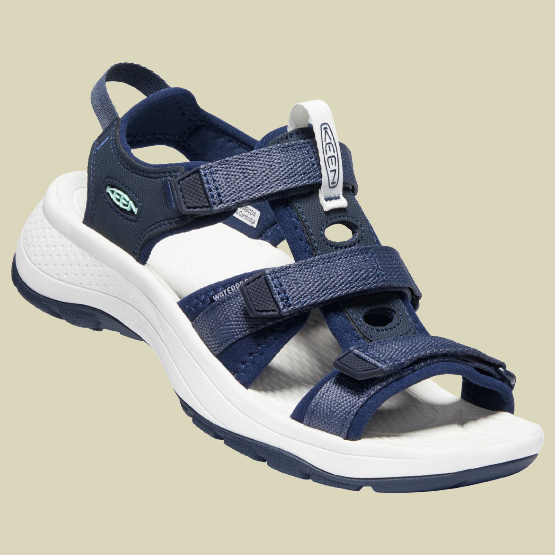 Astoria West Open Toe Sandal Women Größe UK 5,5 Farbe blue nights/black iris von Keen