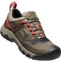 KEEN Herren Trekkinghalbschuhe RIDGE FLEX WP M-TIMBERWOLF/KETCHUP von Keen