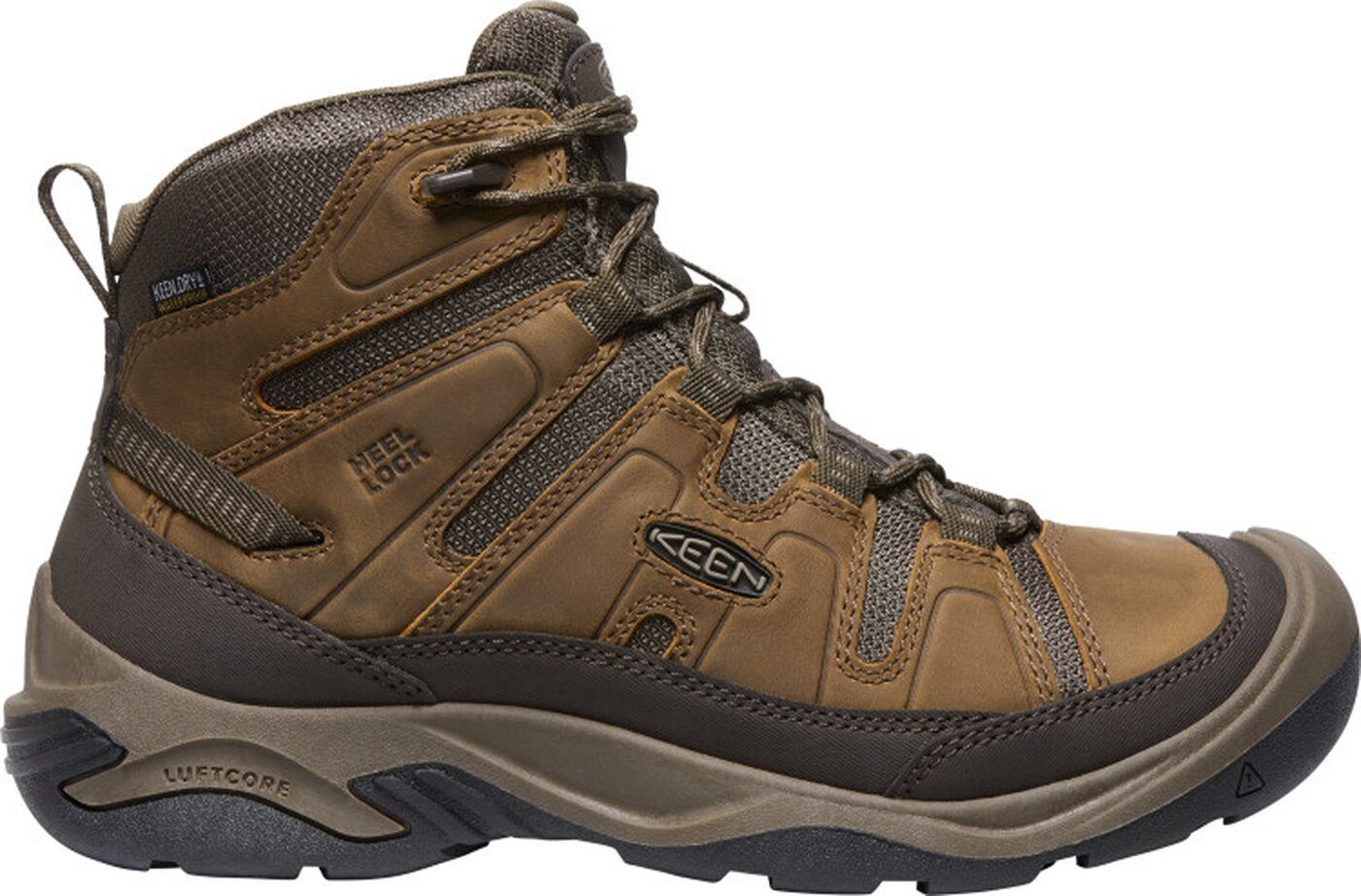 Keen CIRCADIA MID WP M-BISON/BRINDL NA BISON/BRINDLE Trekkingschuh von Keen