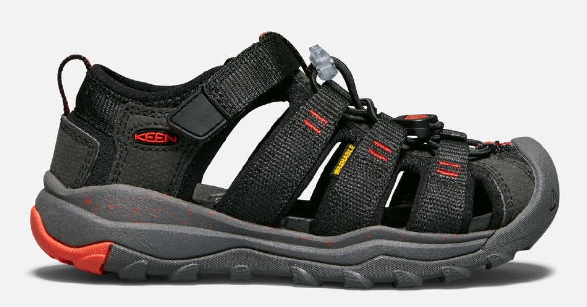 Keen Keen Newport Neo H2 Kinder Freizeit Schuhe Sandalen black firey red Wanderschuh Keen Keen Newport Neo H2 Kinder Freizeit Schuhe Sandalen black firey red Wanderschuh von Keen
