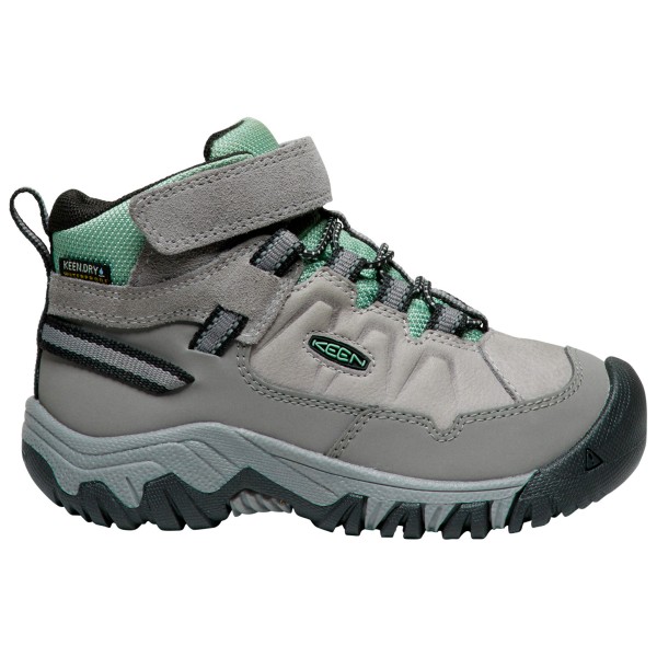 Keen - Kid's Targhee IV Mid WP - Wanderschuhe Gr 24 grau von Keen