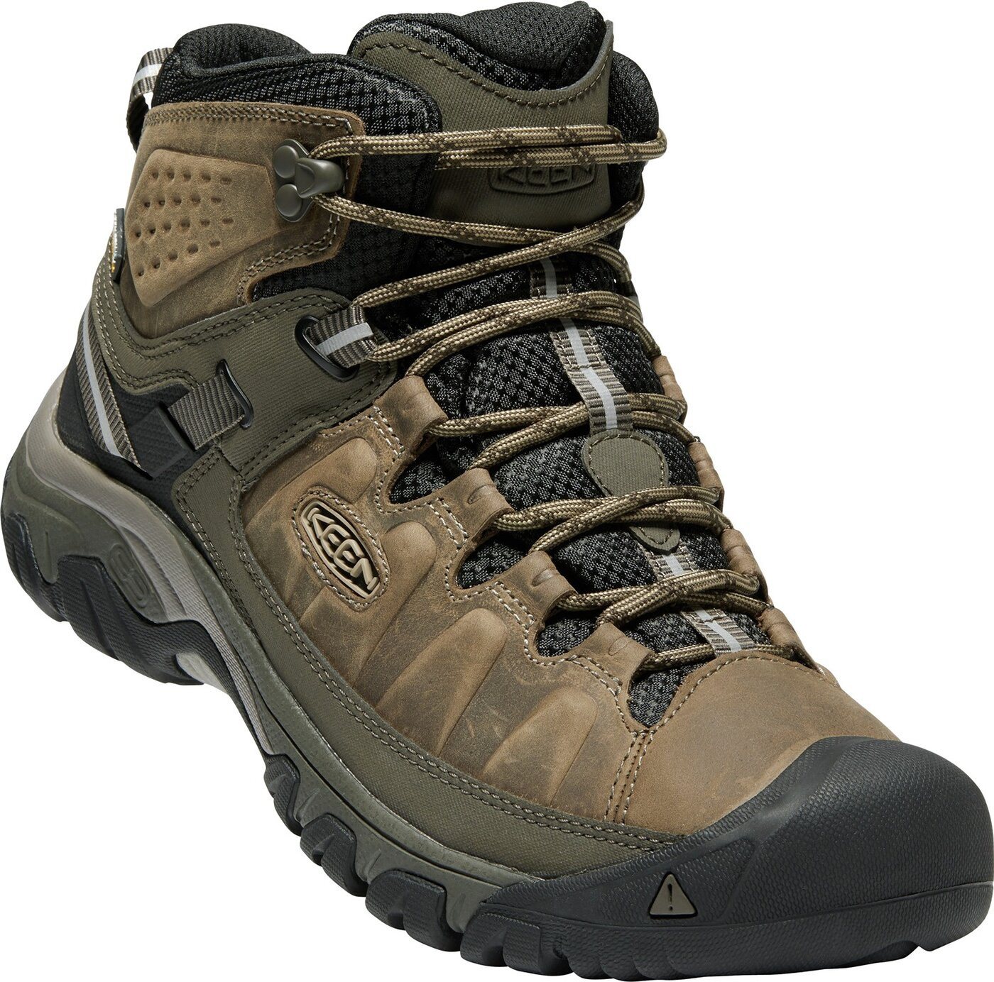Keen TARGHEE III MID WP M-BUNGEE CORD/BLACK BLACK Wanderschuh Keen TARGHEE III MID WP M-BUNGEE CORD/BLACK BLACK Wanderschuh von Keen