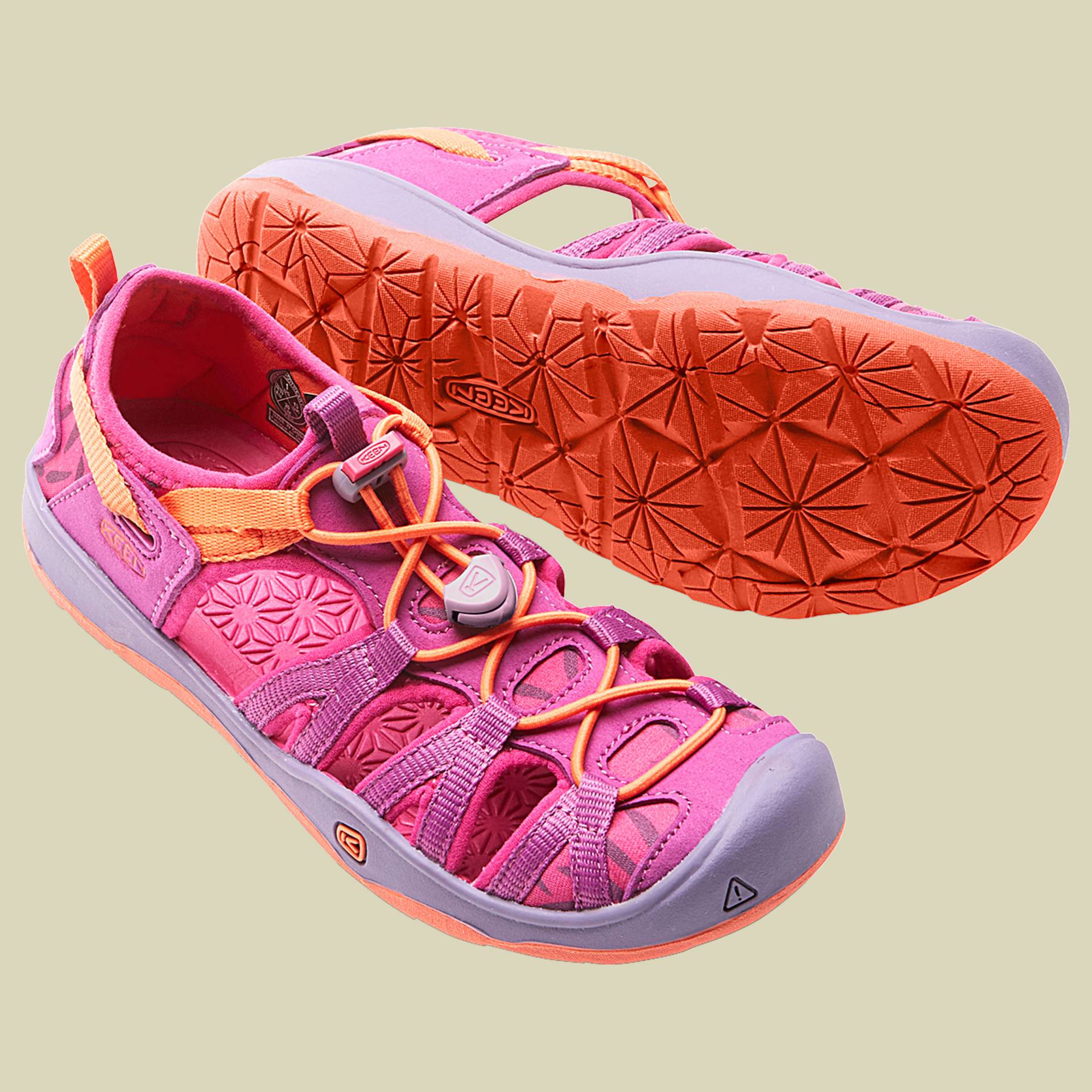 Moxie Sandal Kids purple wine/nasturtium 25-26 Moxie Sandal Kids purple wine/nasturtium 25-26 von Keen