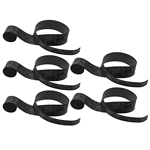 5PCS Griff Over Sport Over Nicht Klebrige Atmungsaktive Matte Schläger Grip Band für Badminton Tischtennis Schläger (Black) von Keenso