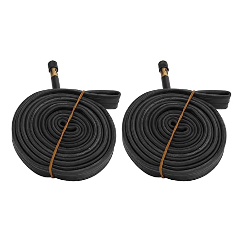700x23c Fahrradschlauch, Gummi 700x23C Fahrradschlauch mit 2 Reifen 2er Pack 700x23C Fahrradschlauch 48mm Schrader Ventil Butylkautschuk Fahrradschlauch mit 2 Reifenhebern 700x23c Fahrradschlauch, Gummi 700x23C Fahrradschlauch mit 2 Reifen 2er Pack 700x23C Fahrradschlauch 48mm Schrader Ventil Butylkautschuk Fahrradschlauch mit 2 Reifenhebern von Keenso