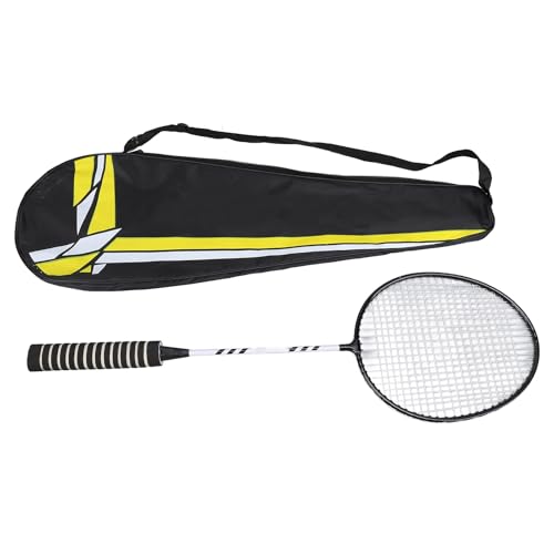 Badminton-Set Badmintonschläger-Set mit Tragetasche für 2 Spieler (Black) von Keenso