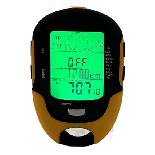 Camping GPS-Höhenmesser, Outdoor FR510 ABS IPX4 Wasserdichter Navigationsbereich Höhenmesser Temperatur Luftfeuchtigkeit Kompass GPS Elektronischer Höhenmesser Camping GPS-Höhenmesser, Outdoor FR510 ABS IPX4 Wasserdichter Navigationsbereich Höhenmesser Temperatur Luftfeuchtigkeit Kompass GPS Elektronischer Höhenmesser von Keenso