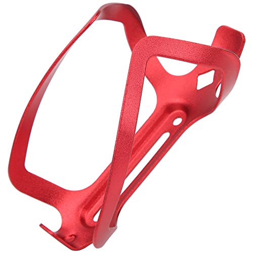 Fahrrad Trinkflaschenhalter, Aluminiumlegierung Fahrrad Trinkflaschenhalter Fahrrad Flaschenhalter Flaschensichere Halterung für Rennrad, Mountainbike, Faltrad(rot) Reitregale und Lagerung von Keenso