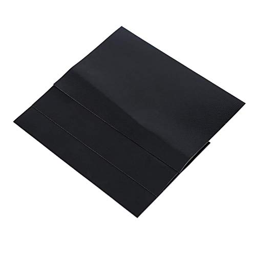 Keenso Aufblasbares Patch-Reparaturset, 3-teiliges PVC-Reparatur-Patch-Kit-Set Zubehör für Schlauchboot-Kanu-Kajak(Schwarz) von Keenso