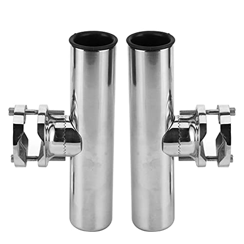 Keenso Boot Schienenhalterung Angelrutenhalter, 2 Stück Edelstahl Siehe Angelrutenhalter 32mm Bis 50mm Schienenhalterung für Tournament Style Clamp Boot/Yachtteile Keenso Boot Schienenhalterung Angelrutenhalter, 2 Stück Edelstahl Siehe Angelrutenhalter 32mm Bis 50mm Schienenhalterung für Tournament Style Clamp Boot/Yachtteile von Keenso