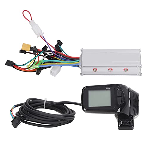 Keenso Elektrofahrrad-Controller-Kit, E-Scooter 36V 48V 500W Brushless-Controller mit S886 LCD-Messgerät für 22,5-mm-Lenker Keenso Elektrofahrrad-Controller-Kit, E-Scooter 36V 48V 500W Brushless-Controller mit S886 LCD-Messgerät für 22,5-mm-Lenker von Keenso