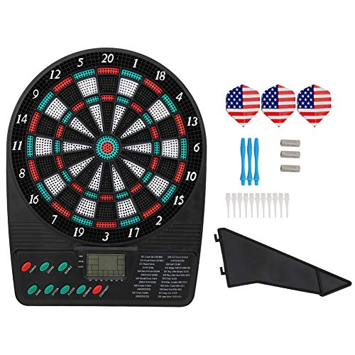 Keenso Elektronisches Dartscheiben-Set, Home Party Automatische Wertung Soft Dartscheibe Family Leisure Dart Target Schach- und Freizeitsportarten Keenso Elektronisches Dartscheiben-Set, Home Party Automatische Wertung Soft Dartscheibe Family Leisure Dart Target Schach- und Freizeitsportarten von Keenso