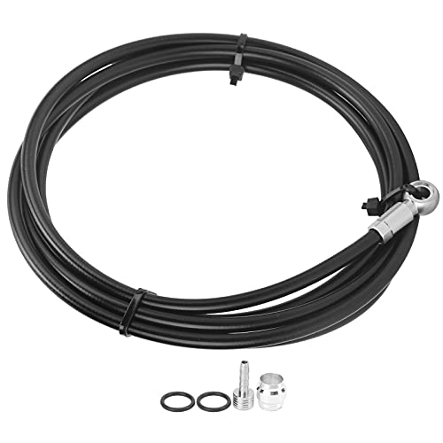 Keenso Fahrrad Bremsschlauch, 2M Fahrrad Scheibenbremsschlauch Fahrrad Bremsleitung Scheibenbremsen Ölschlauch mit Anschlusseinsatz für SRAM Guide R/RS/G2 Keenso Fahrrad Bremsschlauch, 2M Fahrrad Scheibenbremsschlauch Fahrrad Bremsleitung Scheibenbremsen Ölschlauch mit Anschlusseinsatz für SRAM Guide R/RS/G2 von Keenso