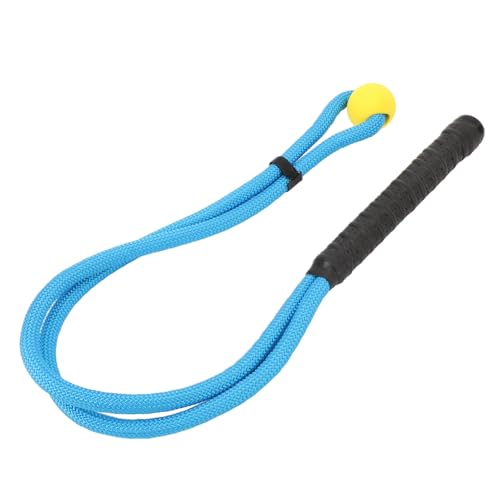 Keenso Golfschwungtrainer, Seilhilfe, Verbessert die Distanzgenauigkeit, Aufwärmübungen, Taillenrotation, Schläger-Trainingshilfe aus Nylon-Gummi-Material für Golfliebhaber (Blue) von Keenso