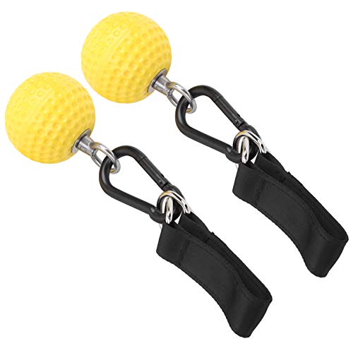 Keenso Grip Strength Trainer, 304 Edelstahl Pull Up Grips Ball Leichtes Nylon für Armkrafttraining Sport Keenso Grip Strength Trainer, 304 Edelstahl Pull Up Grips Ball Leichtes Nylon für Armkrafttraining Sport von Keenso