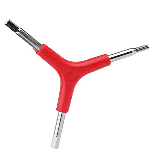 Keenso Mountainbike Innensechskantschlüssel, Tragbarer Leichter DREI-Wege-Innensechskantschlüssel 4mm/5mm/6mm Sechskantschlüsselzur Reparatur der Fahrradwartung Keenso Mountainbike Innensechskantschlüssel, Tragbarer Leichter DREI-Wege-Innensechskantschlüssel 4mm/5mm/6mm Sechskantschlüsselzur Reparatur der Fahrradwartung von Keenso
