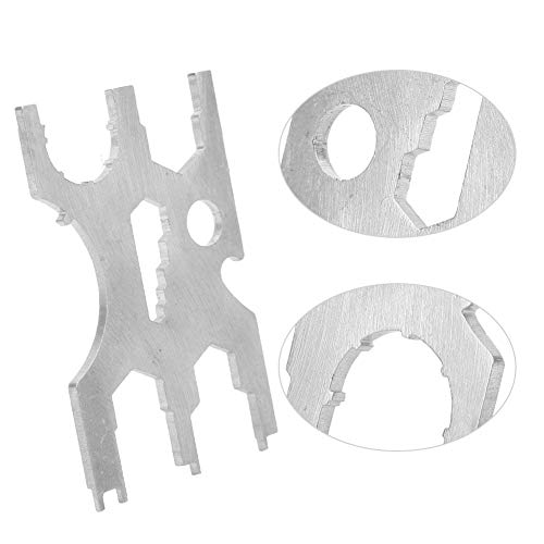 Tauchen Multi Tool, Keenso Edelstahl Tauchen Multi Tool Atemregler Kreditkarte Kits Reparatur Ausrüstung von Keenso