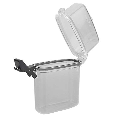 Keenso wasserdichtes Gehäuse, 1-teilige Kunststoff-Trockenbox wasserdichte tragbare Tauchdichtungsbox für elektronische Geräte(Transparentes Grau) Wassersport von Keenso