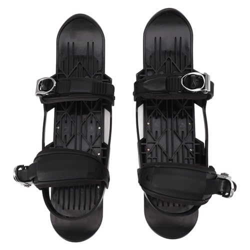 Mini-Kurzski-Skates für Snowboard-Skifahren, Verstellbar, Einfache Richtungskontrolle, Leicht und Kompakt, Geeignet für US 6 13 EU35 47 Mini-Kurzski-Skates für Snowboard-Skifahren, Verstellbar, Einfache Richtungskontrolle, Leicht und Kompakt, Geeignet für US 6 13 EU35 47 von Keenso