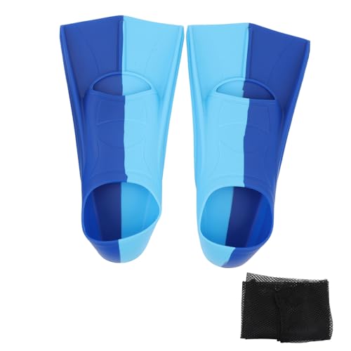 Schwimmflossen, Lange Schwimmflossen, rutschfeste Silikon-Schwimmflossen Zum Schwimmen und Schnorcheln (XL) von Keenso