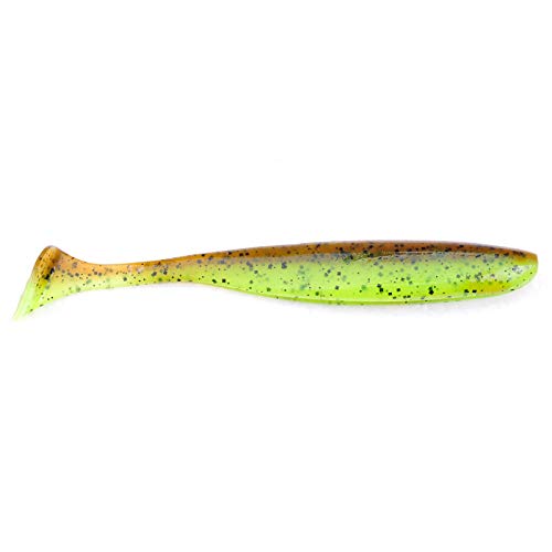 Keitech Easy Shiner 5,1/7,6/10,2/12,7/16,5/20,3cm Gummi Forelle Barsch Zander, Farbe:Green Pumpkin Chartreuse, Länge cm:12.7 Keitech Easy Shiner 5,1/7,6/10,2/12,7/16,5/20,3cm Gummi Forelle Barsch Zander, Farbe:Green Pumpkin Chartreuse, Länge cm:12.7 von Keitech