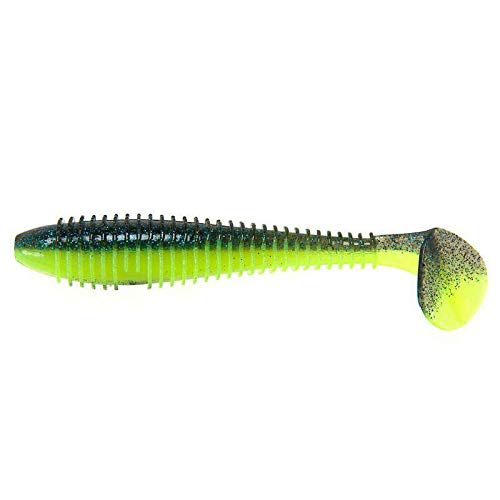 Keitech Fat Swing Impact 5.8" Chartreuse Thunder von Keitech