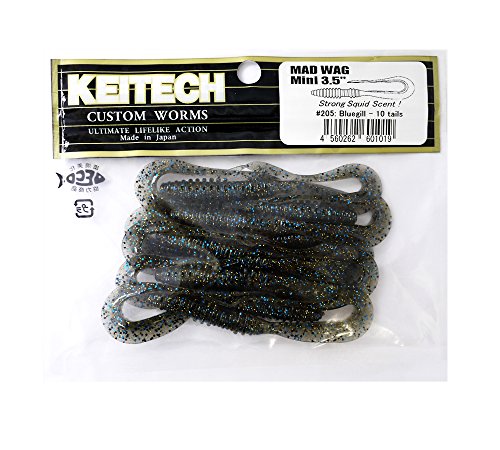 Keitech Mad Wag Mini 3.5" Bluegill Keitech Mad Wag Mini 3.5" Bluegill von Keitech