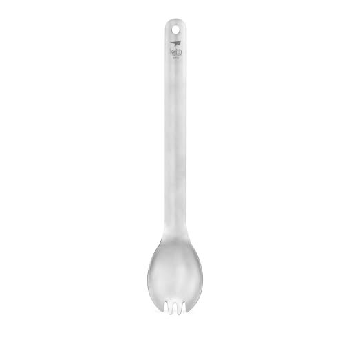 Keith Ti5319 Spork mit langem Griff, Titan Keith Ti5319 Spork mit langem Griff, Titan von Keith