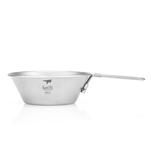 Keith Ti5320 Schüssel Titan mit klappbarem Griff Keith Ti5320 Schüssel Titan mit klappbarem Griff von Keith