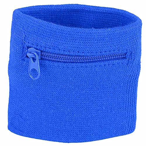 Aufbewahrungstasche mit Reißverschluss, Sportarmband, Geldbörse, Laufen, Unisex, für Fitnessstudio, Basketball (Blue) von Kelepu