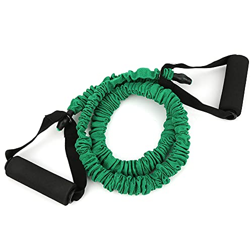 Kelepu Schlitz-Zugseil, Fitness, Anti-Bruch, elastischer Gürtel für den Innenbereich, Yoga-Krafttrainingsbänder (Green (10 lbs)) von Kelepu