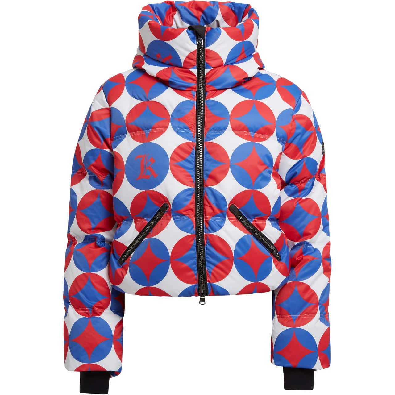 Kelly Damen Daunen Skijacke DONNA 60'S light blue/red Kelly Damen Daunen Skijacke DONNA 60'S light blue/red von Kelly